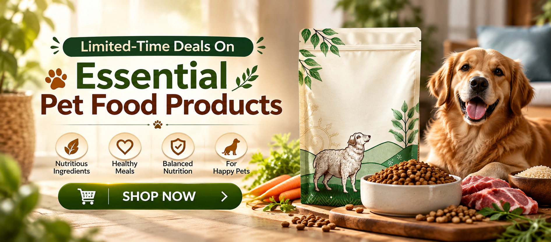 Hero Banner - Pet Food Collection
